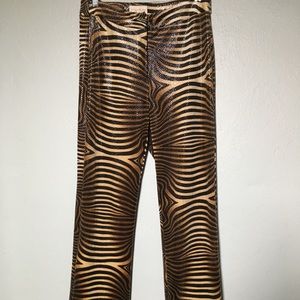 Animal print pants